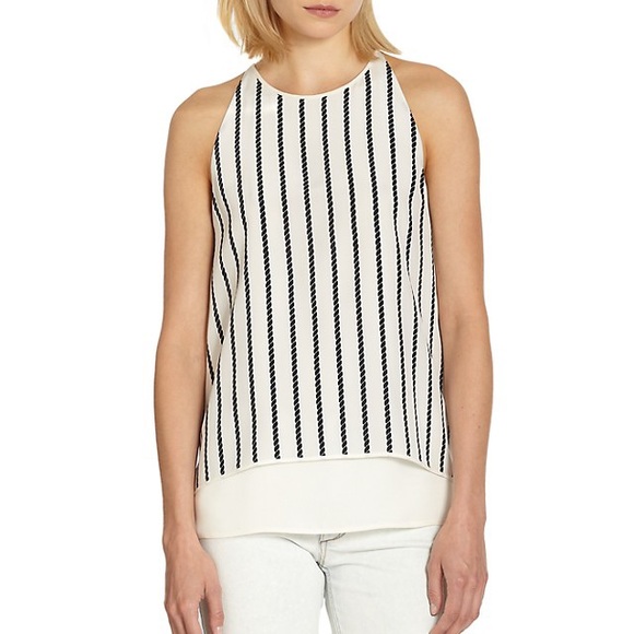 Theory Tops - theory silk lyalka top